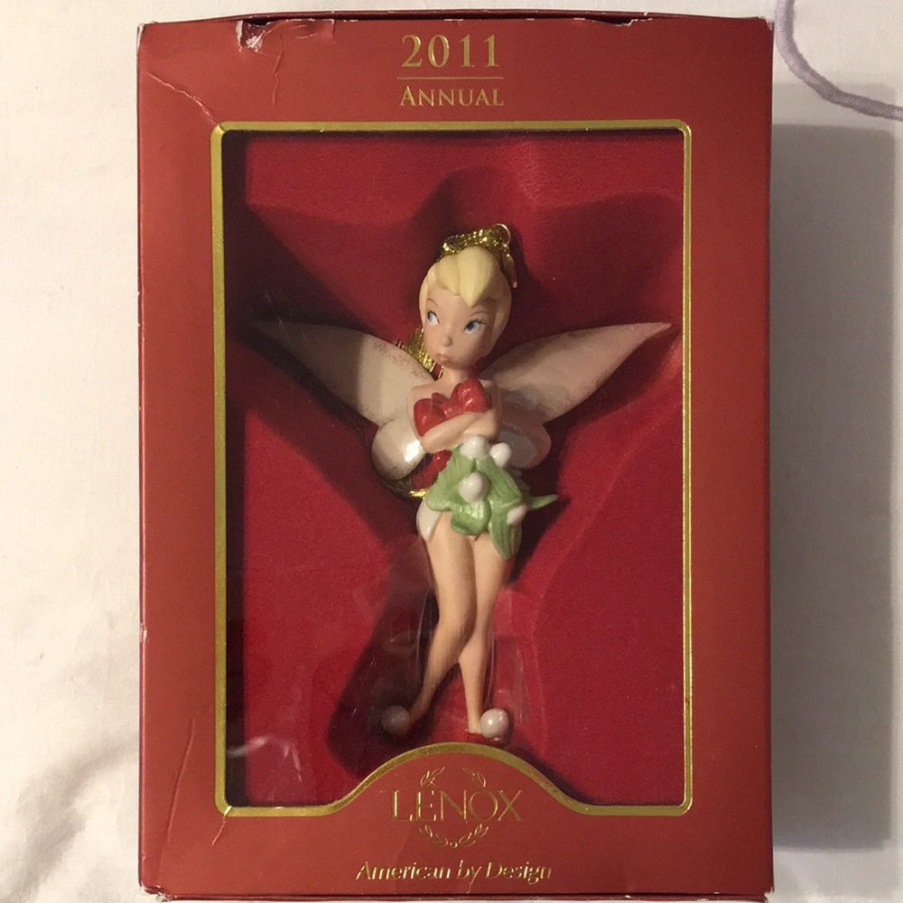 Lenox 2011 Tinkerbell Annual Ornament. New in box.